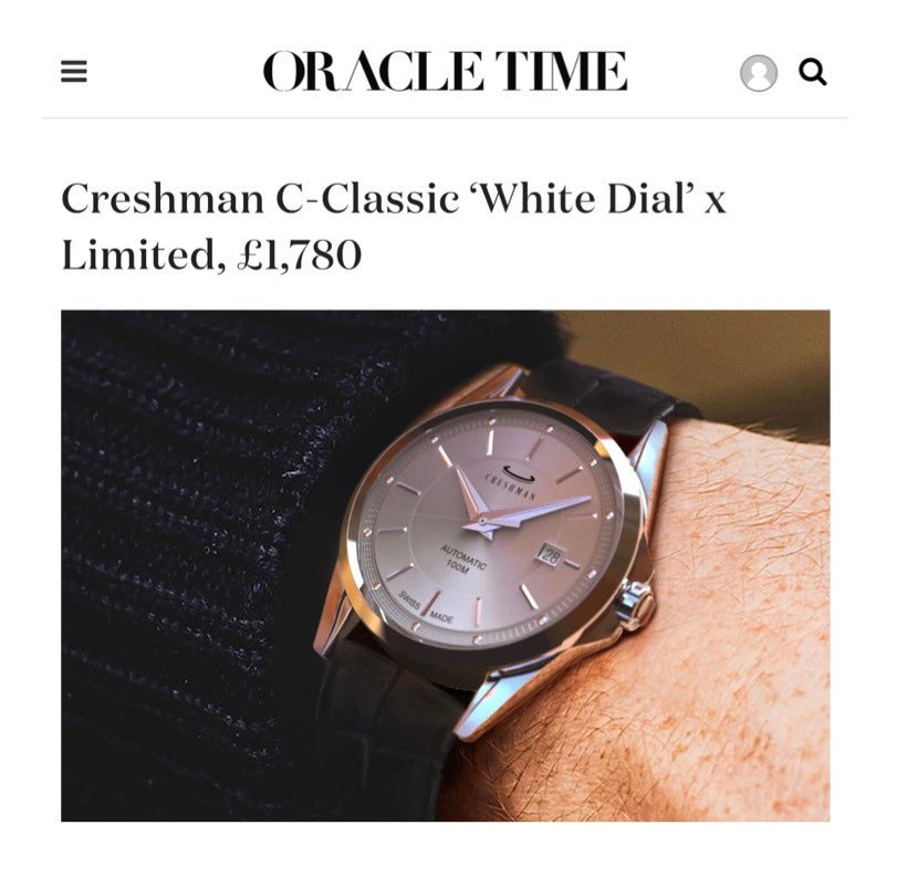 Creshman x Oracle Time Magazine